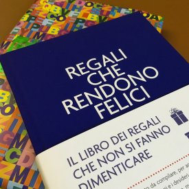 Copywriting del libro “Regali che rendono felici”