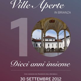 Restyling immagine coordinata “Ville Aperte”- 10° Anniversario